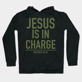 jesus is in charge Hoodie